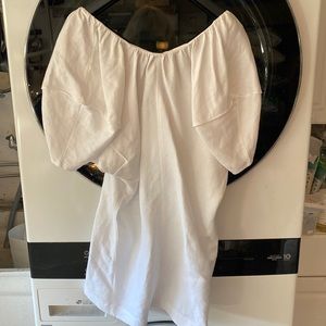 NWT Old Céline white scoop neck top 38